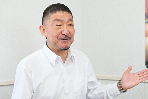 営業部長からのメッセージ